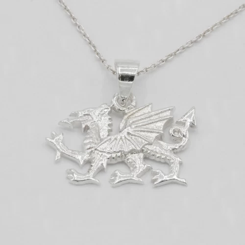 A product image for the product Sterling Silver Welsh Dragon (Small).